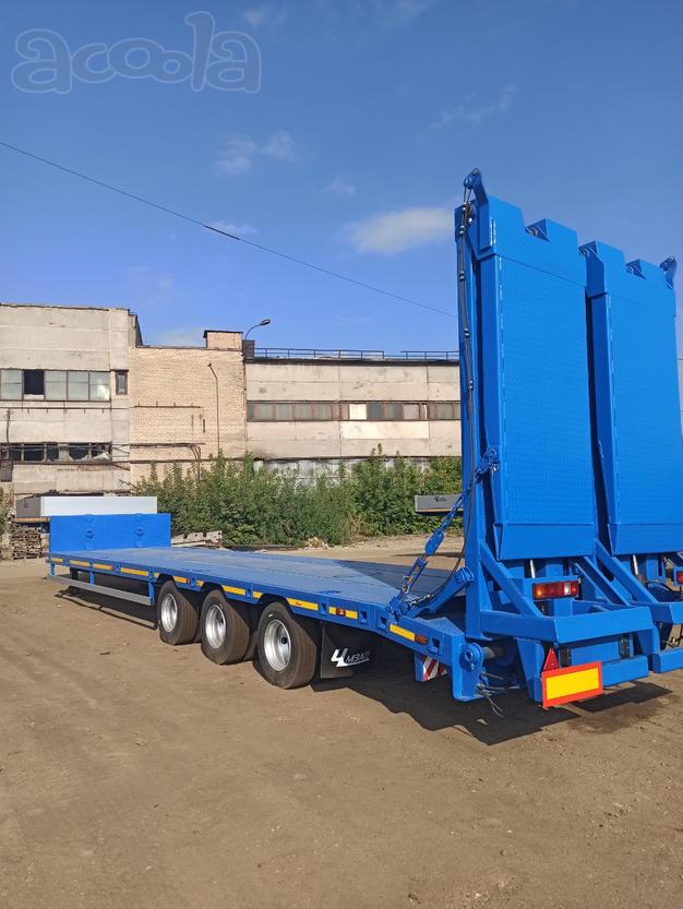 Трал Полуприцеп тяжеловоз - автомобильный ЧМЗАП-9906.400000.042-АКП-PS